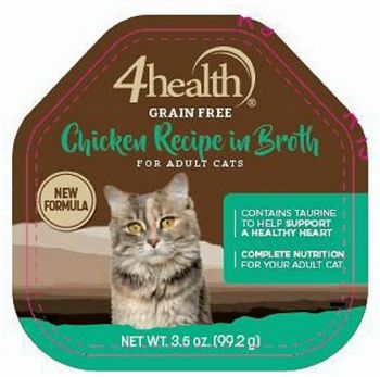 4health Grain-Free Chicken Recipe in Broth for Cats