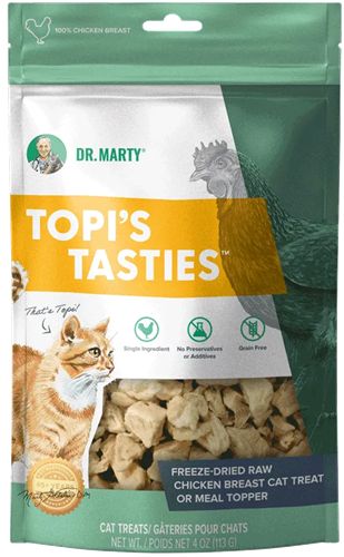 Dr. Marty Topi's Tasties Raw Chicken Cat Treats