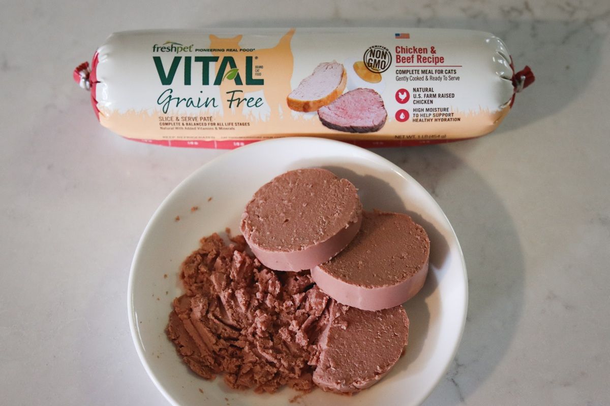 Freshpet Vital Grain-Free Chicken & Beef Fresh Cat Food