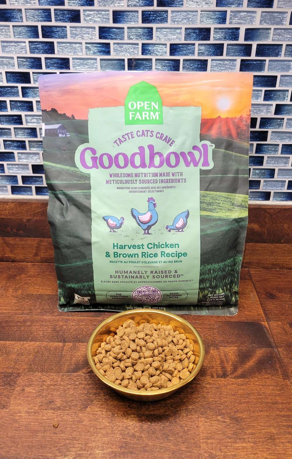 Goodbowl Harvest Chicken & Brown Rice Dry Cat Food