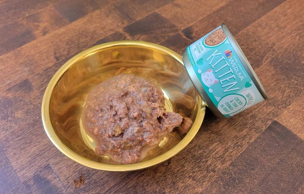 Weruva Kitten Minced Chicken & Tuna Formula in Gravy Wet Cat Food