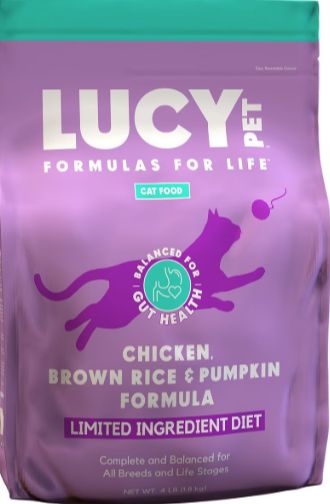 Lucy Pet Products Chicken, Brown Rice & Pumpkin Limited Ingredient Diet Cat Food