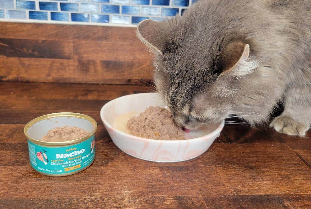 Made by Nacho Wild-Caught Chicken & Herring Recipe Minced with Bone Broth