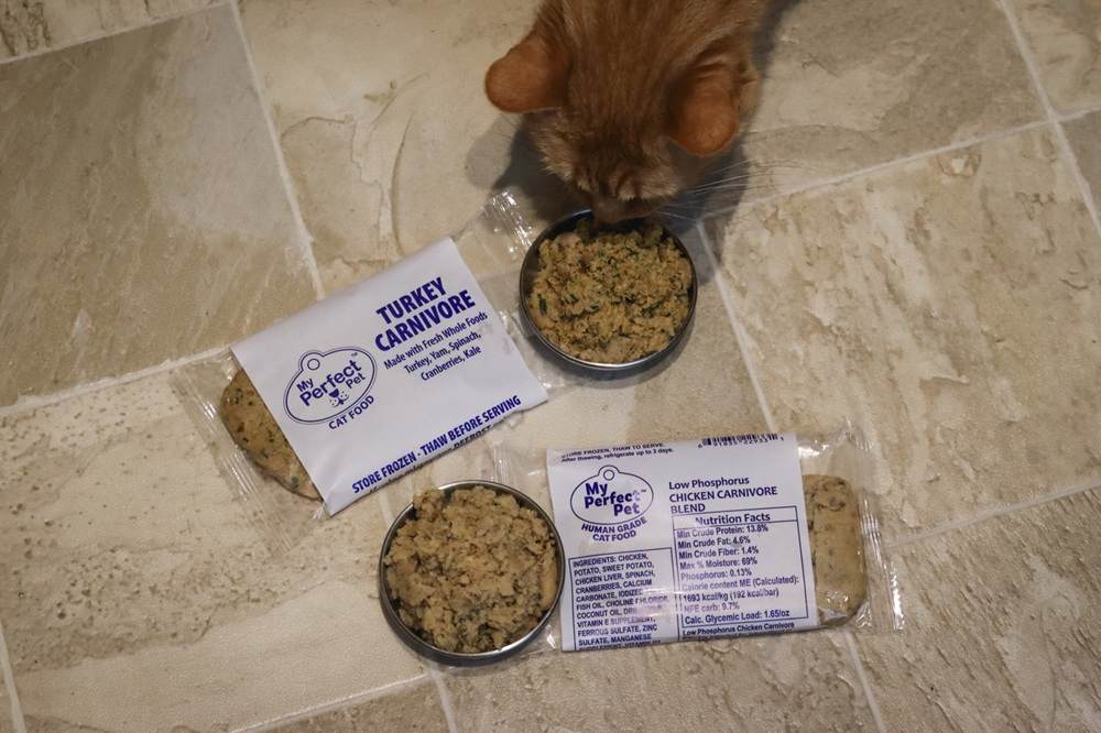 My Perfect Pet Toby's Turkey Low Phosphorus Chicken Fresh Frozen Wet Cat Food