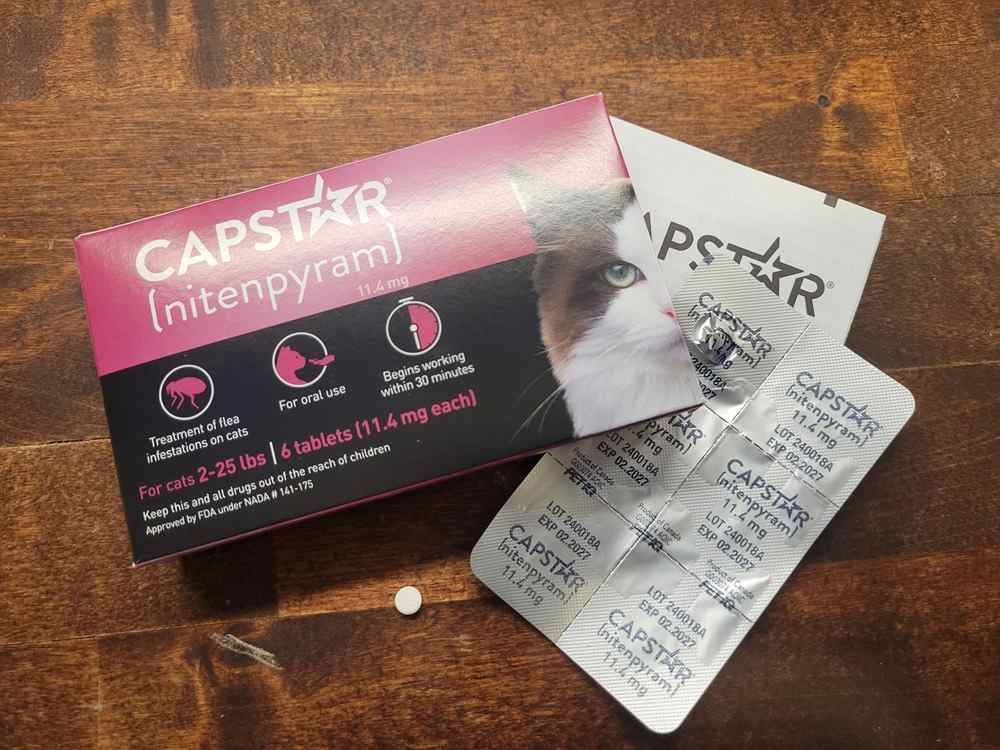 Novartis Capstar Oral Flea Treatment for Cats