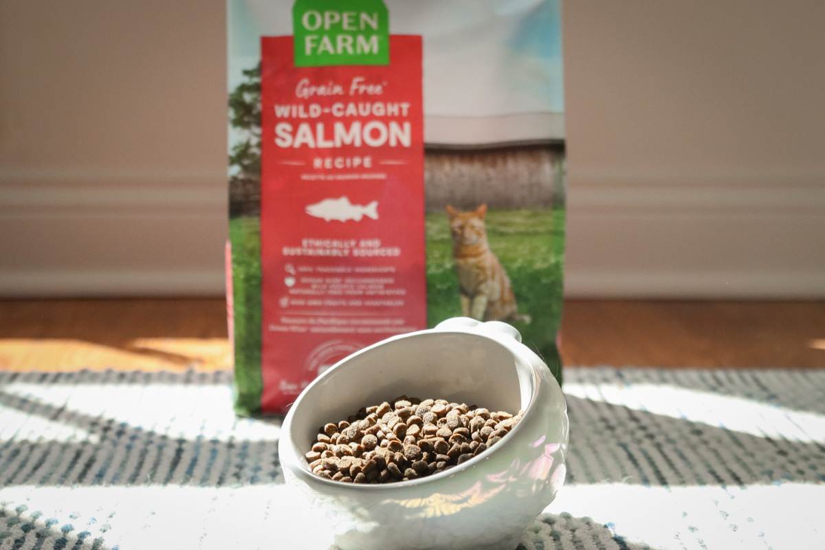 Open Farm Wild Caught Salmon Dry Kibble Cat Food-8