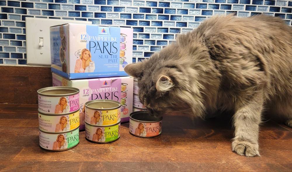 Pamper Like Paris Cat Food 