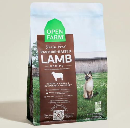 Pasture-Raised Lamb Grain-Free Dry Cat Food