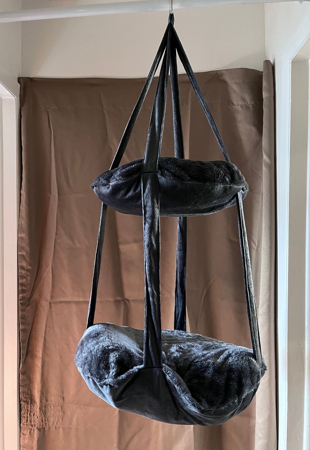 Pet Life Kittyhaus Dual-Lounger Cat Pillow Hammock