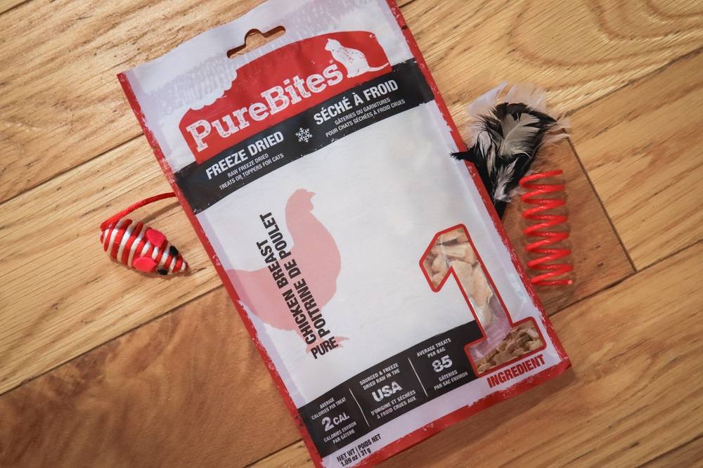 PureBites Chicken Breast Freeze-Dried Raw Cat Treats