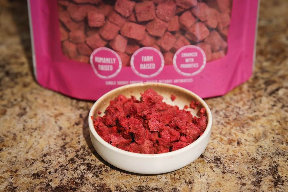 Raw Dynamic Pets Farm Raised Rabbit Recipe Freeze Dried Cat Food