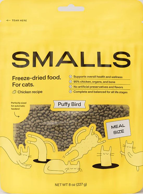 Smalls Freeze-Dried Puffy Bird