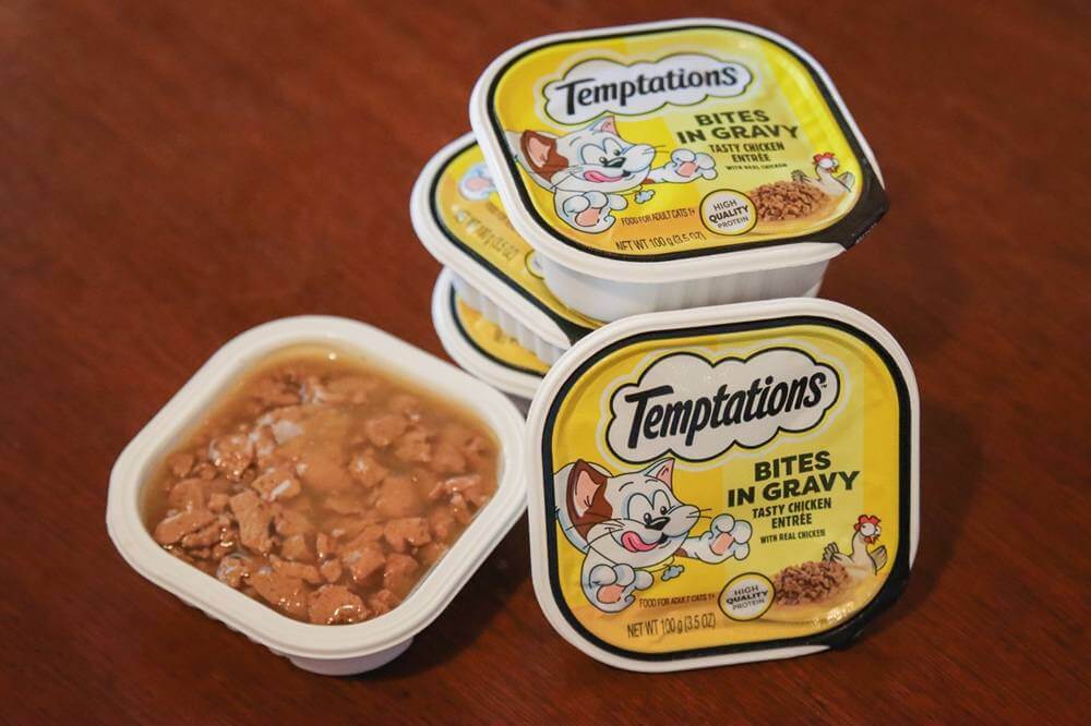 Temptations Tasty Chicken Flavor Bites in Gravy
