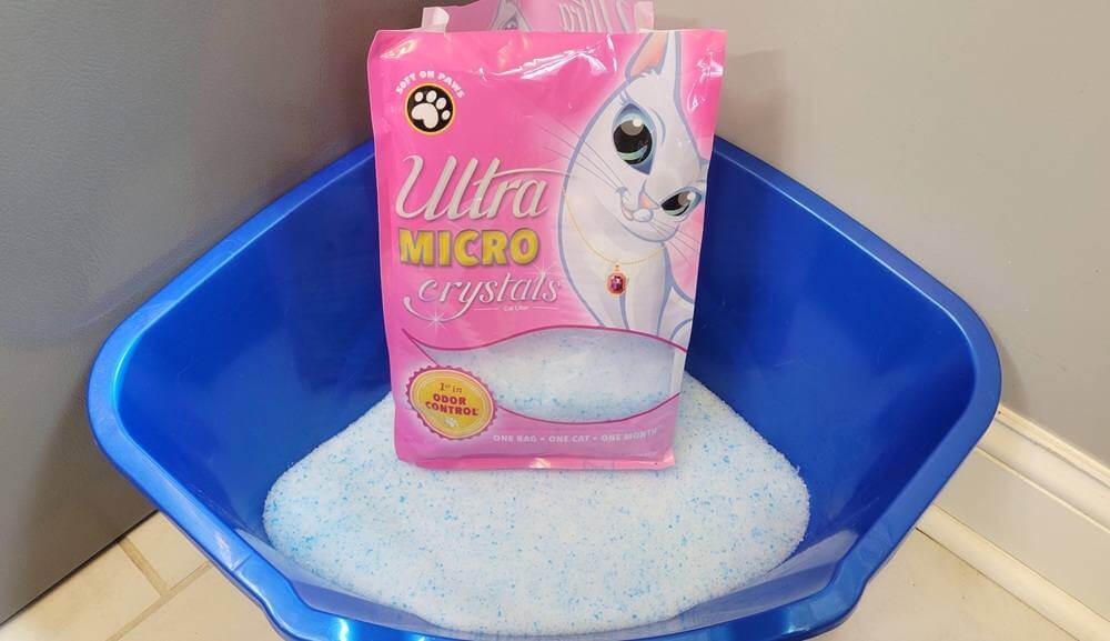 Ultra Micro Crystals Unscented Premium Non-Clumping Cat Litter