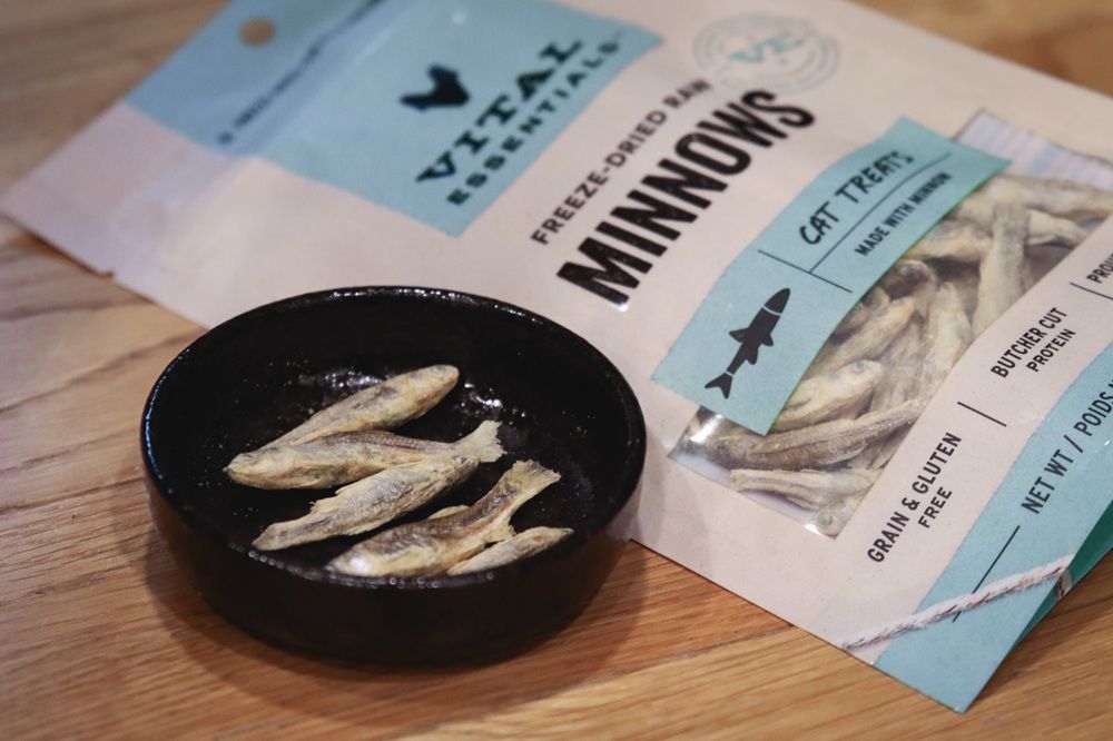 Vital Essentials Minnows Freeze-Dried Raw Cat Treats